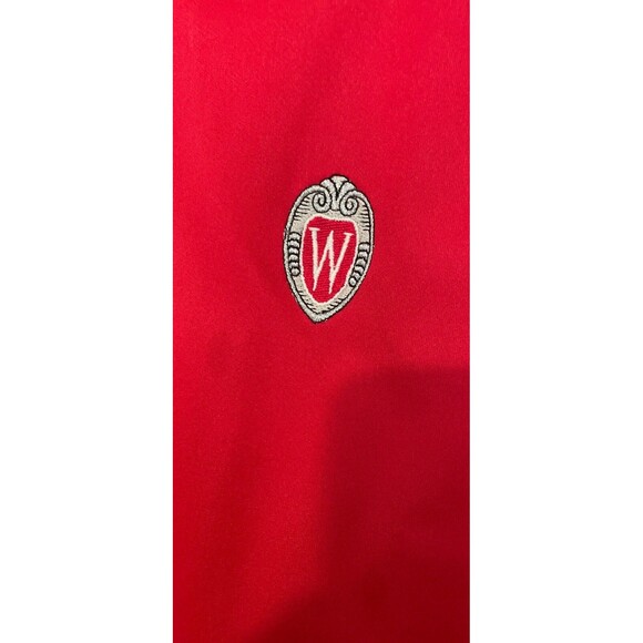 Wisconsin Badgers Full Zip Ted Long Sleeve Jacket Adult Large Embroidered Logo - Picture 3 of 9